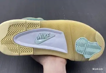 4 OF RETRO CV9388-102 NEPTUNE JORDAN SAIL TIFFANY GREEN AIR 0327